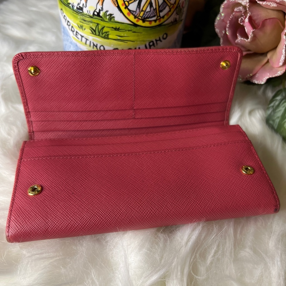 Prada Saffiano Leather Wallet - Picture 11 of 16